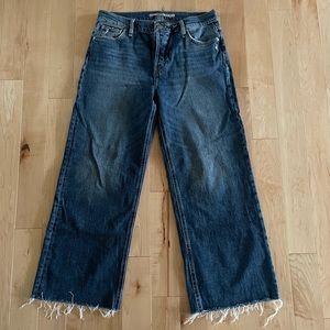 Hudson Rosie High-Rise Wide Leg Crop